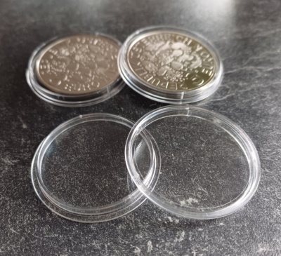 100 Stück Münzkapseln für 3Euro Österreich 34mm